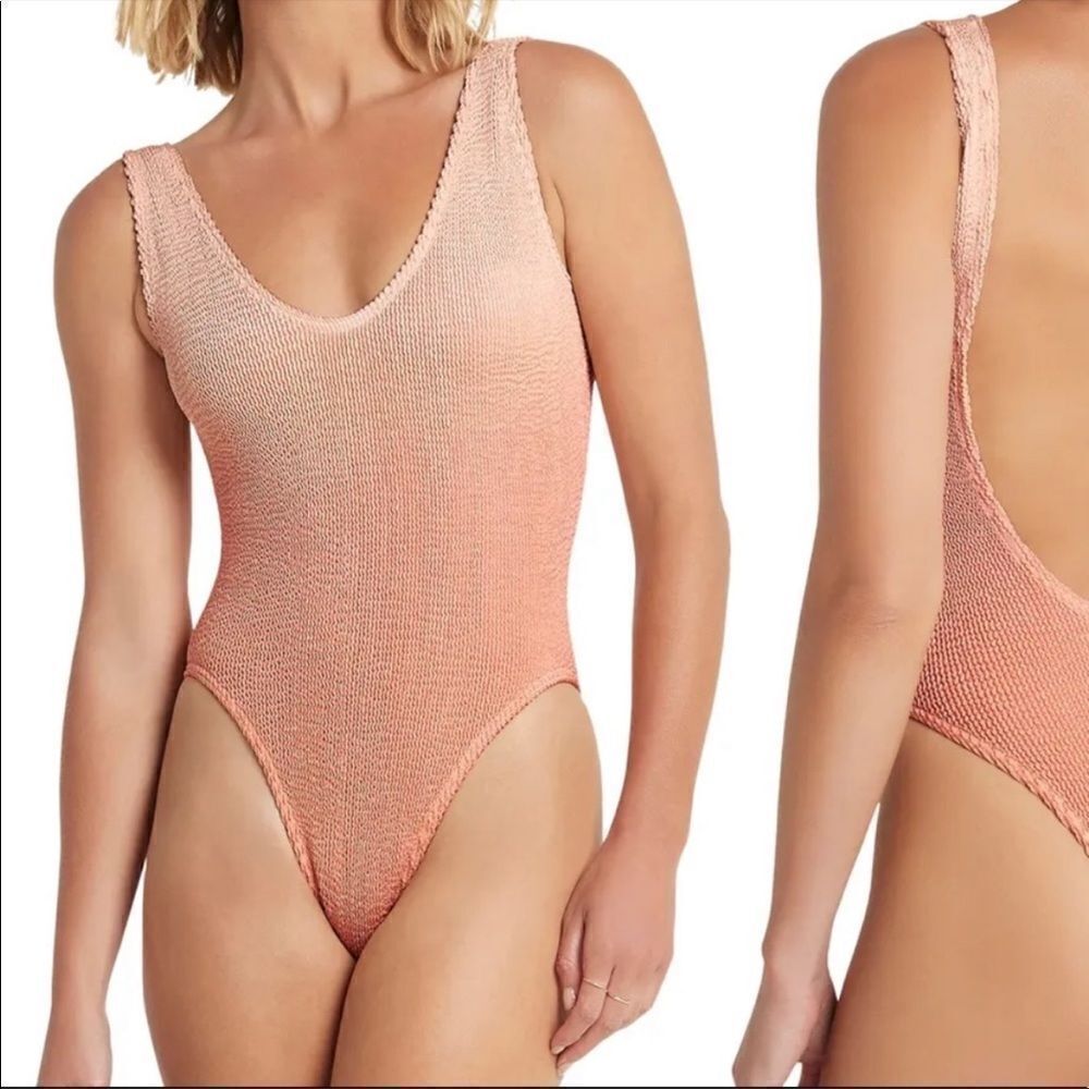 Bound by Bond-Eye rose gold Mara swimsuit - Picture 1 of 6